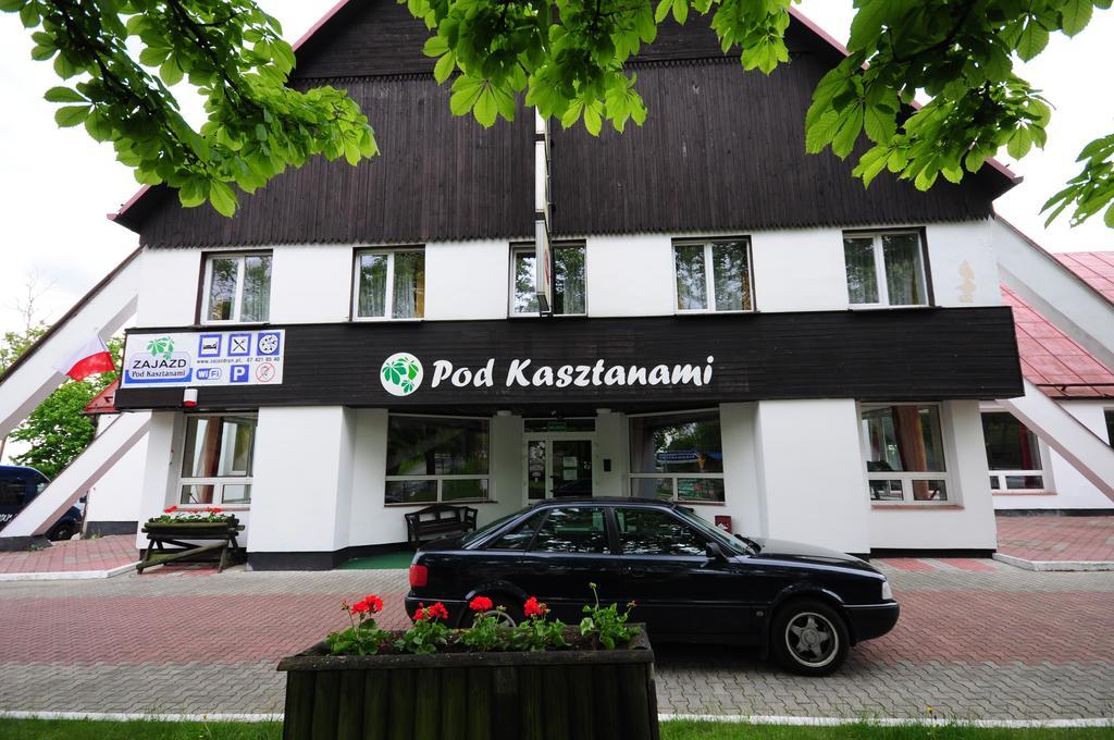 Zajazd Pod Kasztanami Ryn  Bagian luar foto